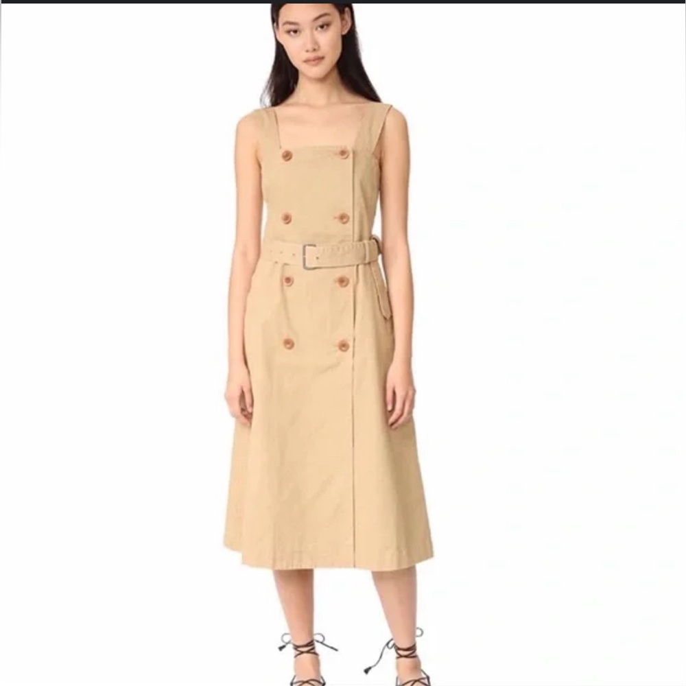 NWOT- Madewwll Trench Midi Jumper Dress Size 12